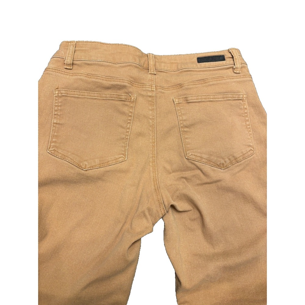 Lee vintage camel colored jeans womens size 29x26 denim tapered leg cotton